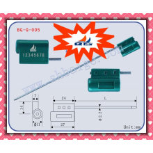 Sello de cable de contenedor BG-G-005 sellos de cable de seguridad de sello de camión Sello de cable, alambre de sellado, sello de contenedor de papel de aluminio